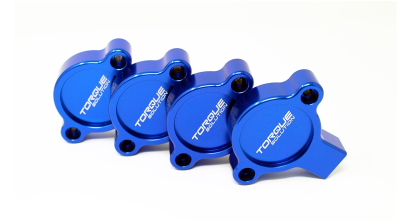 Torque Solution AVCS Cam Sensor Covers (Blue): Subaru WRX 2015+ / BRZ / FR-S / GT86 / FA Engines
